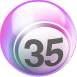 Caesars Palace Bingo Loco Ball 35